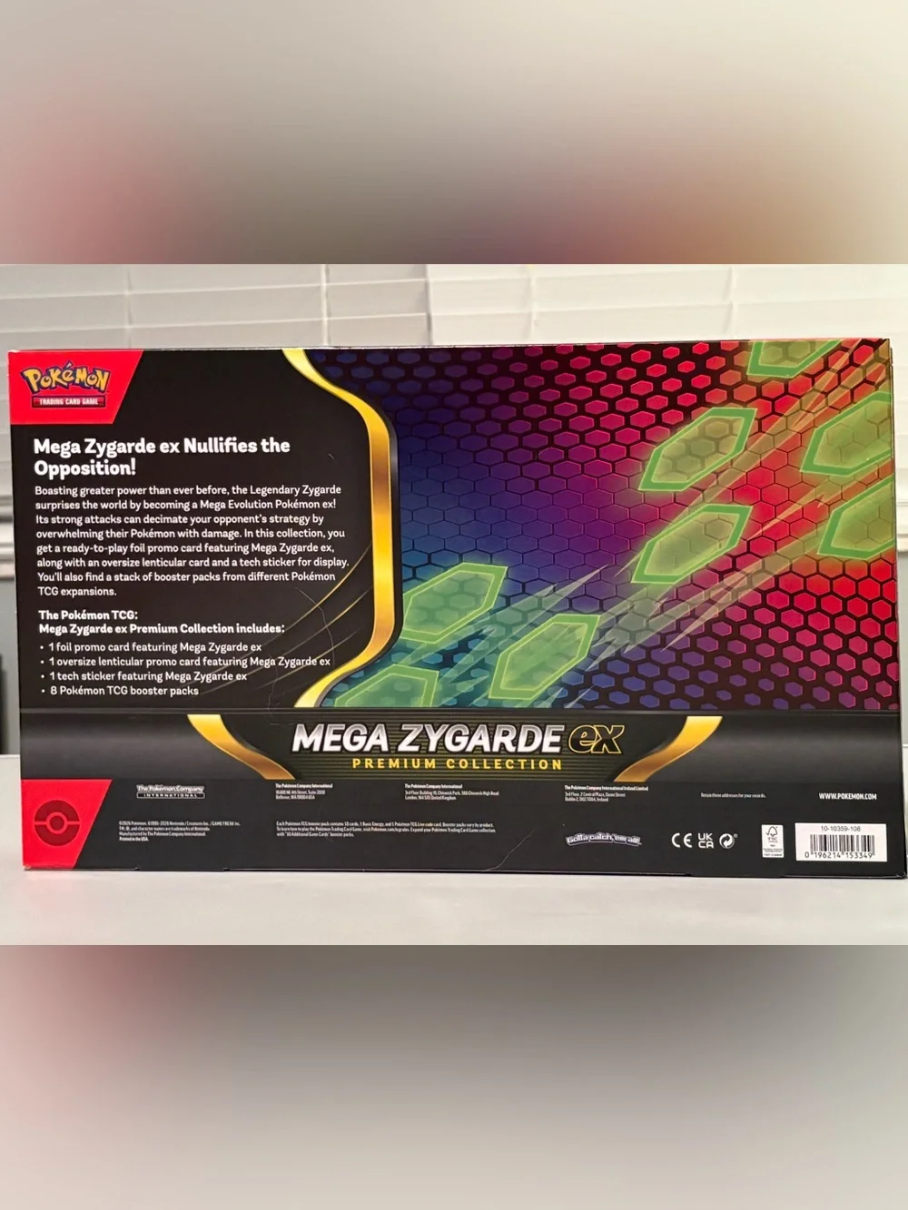 Brand New & *Factory Sealed* Pokémon TCG Mega Zygarde ex Premium Collection!